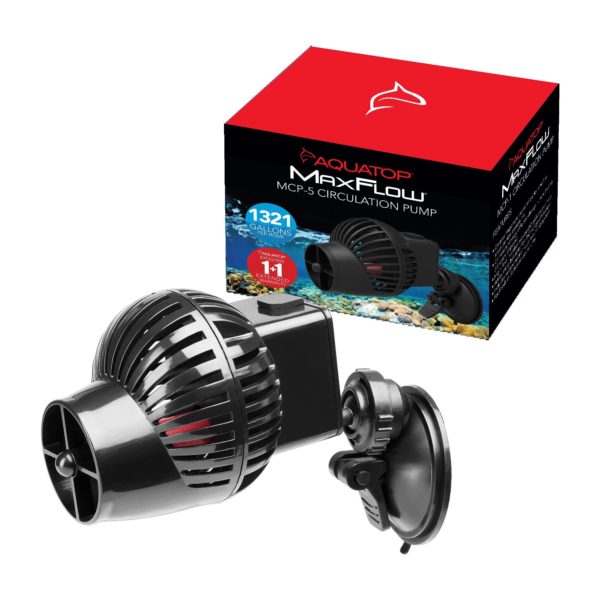 Aquatop MaxFlow Circulation Pump with Suction Cup Mount