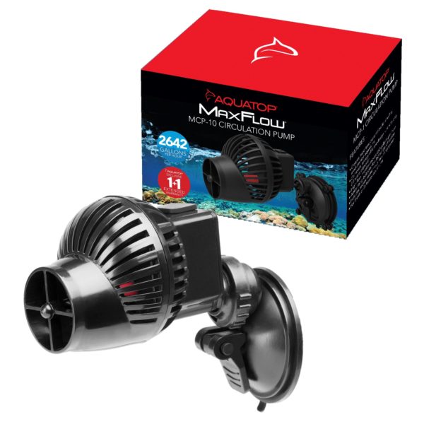 Aquatop MaxFlow Circulation Pump with Suction Cup Mount