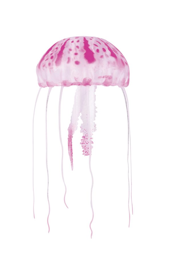 Floating Jellyfish Decor, Large 4″ – Pink