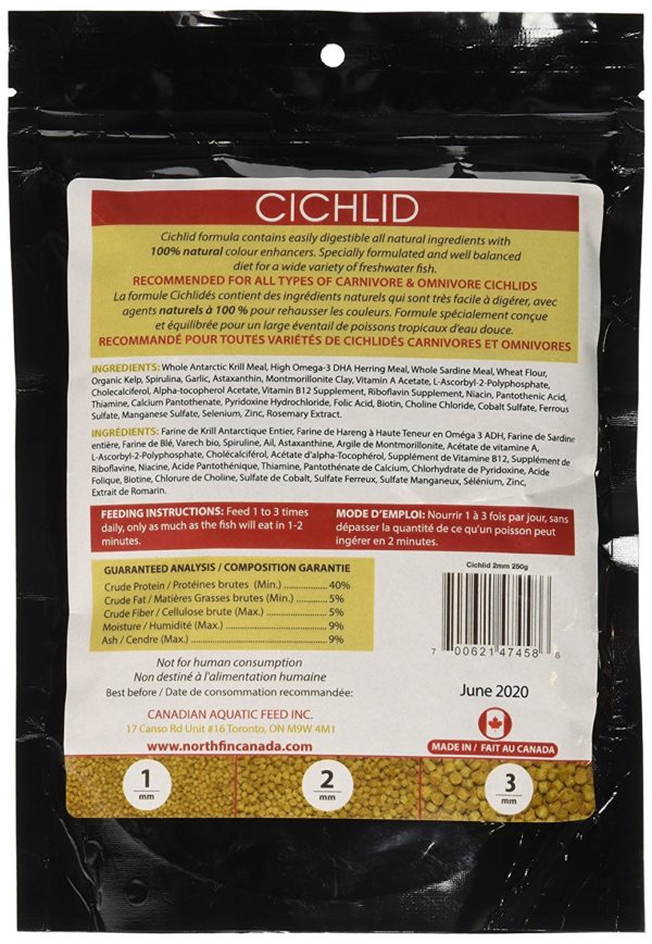 NorthFin Food Cichlid Formula 2mm Pellet