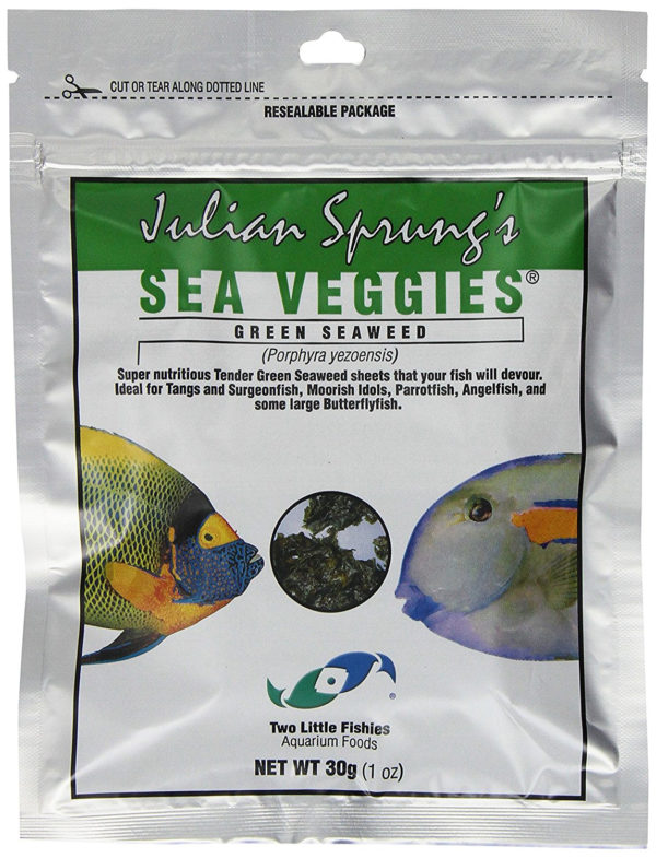 Two Little Fishies Sea Veg-Green Seaweed